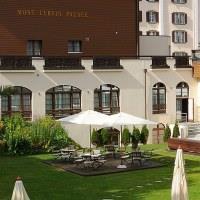 ホテル Le Petit Cervin ツェルマット エクステリア 写真 The hotel's garden
